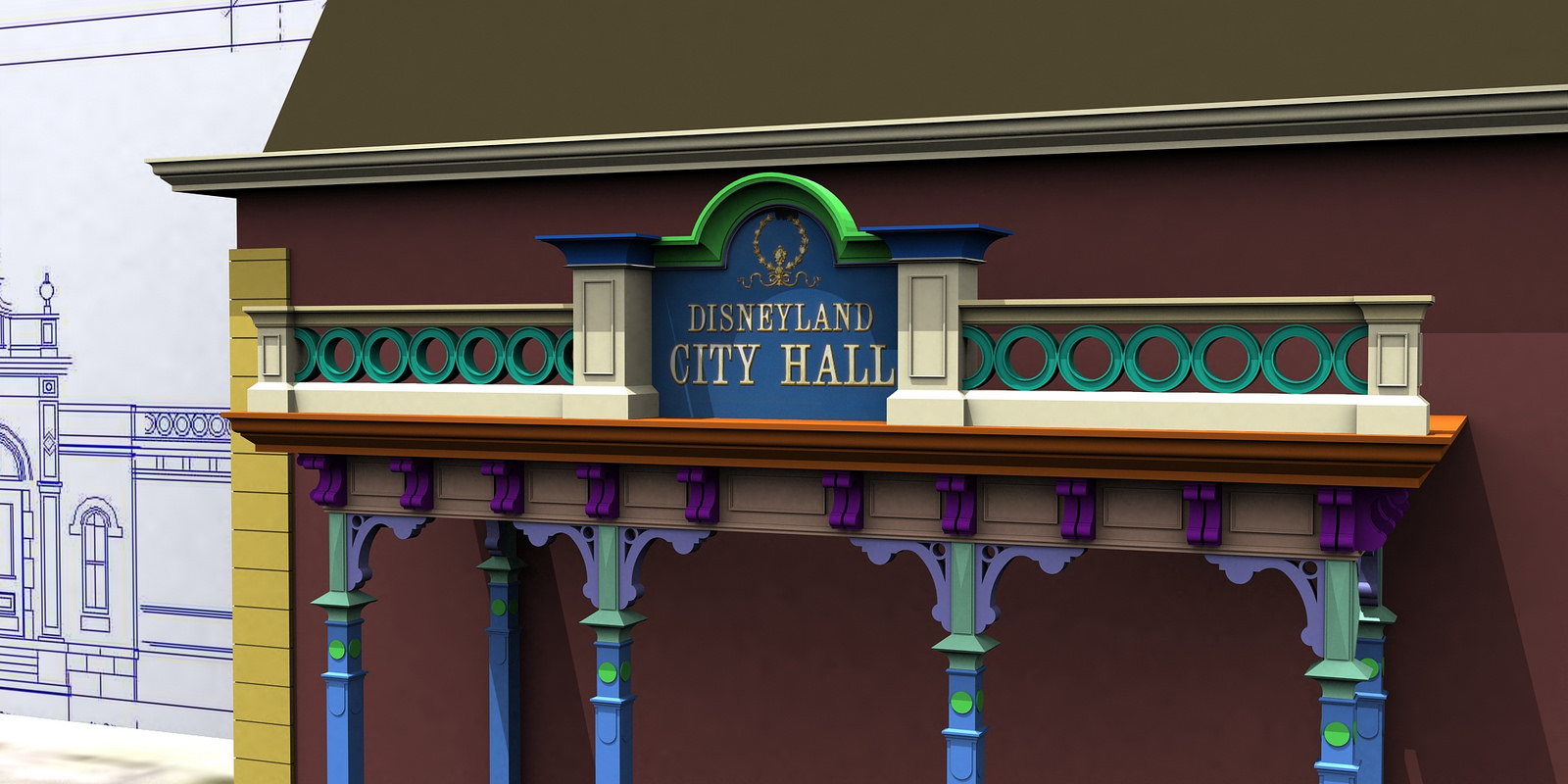 Disneyland Main Street City Hall