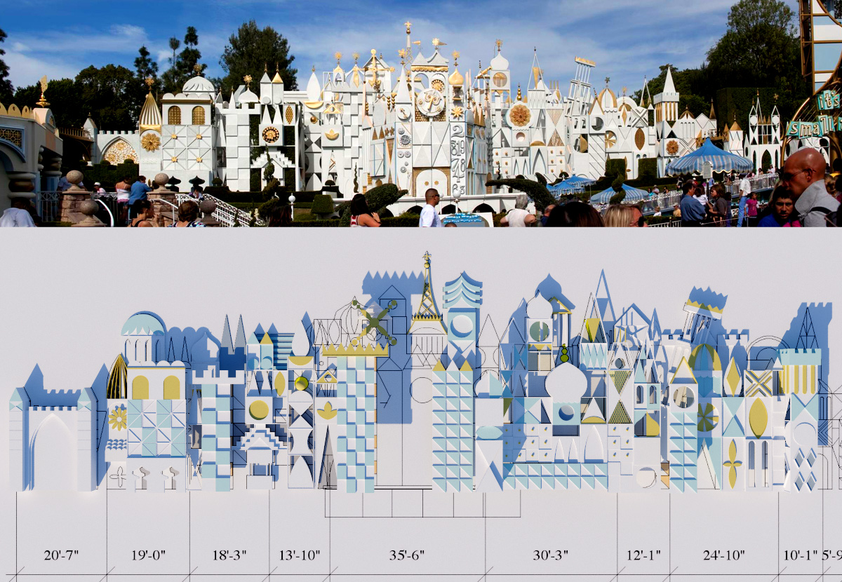 Disneyland's It's A Small World - Render 11