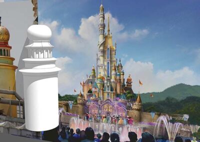 Hong Kong Disneyland - Sleeping Beauty Castle 3D Model
