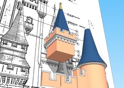 Walt Disney World - Cinderella Castle 3D Model