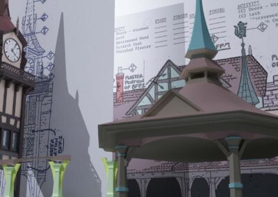 Disneyland's Peter Pan's Flight 3D Model