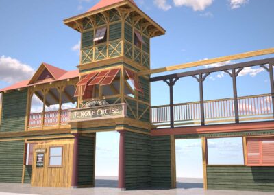 Disneyland's Jungle Cruise 3D Model