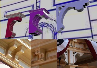 Disneyland's Main Street U.S.A. - City Hall 3D Model