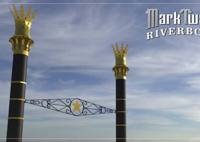 Disneyland's Mark Twain Riverboat - 3D Model