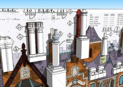 Disneyland's Fantasyland - Mr. Toad's Wild Ride 3D Model