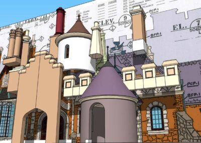 Disneyland's Fantasyland - Mr. Toad's Wild Ride 3D Model