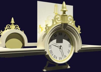 Disneyland Railroad - Main Street U.S.A. Train Station - 3D Model Detail Correction