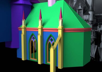 Disneyland's Sleeping Beauty Castle - 3D Model Progress