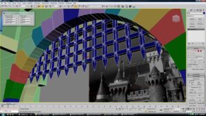 Disneyland's Sleeping Beauty Castle - 3D Model Progress
