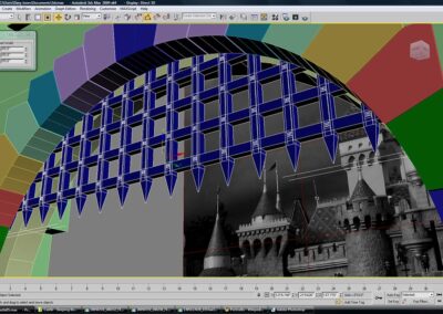 Disneyland's Sleeping Beauty Castle - 3D Model Progress