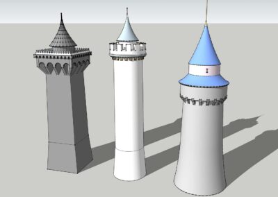 Disneyland's Sleeping Beauty Castle - 3D Model Progress