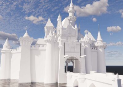 Disneyland's Sleeping Beauty Castle 3D Model