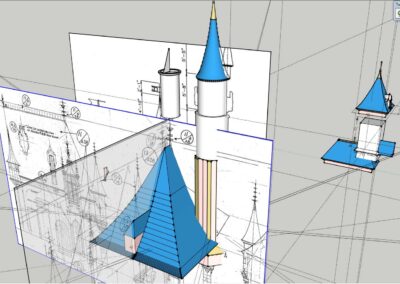 Disneyland's Sleeping Beauty Castle 3D Model