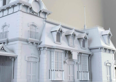 Disneyland's Main Street U.S.A. - Train Station 3D Model