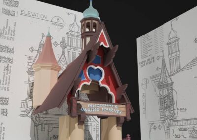 Disneyland's Pinocchio's Daring Journey - 3D Model